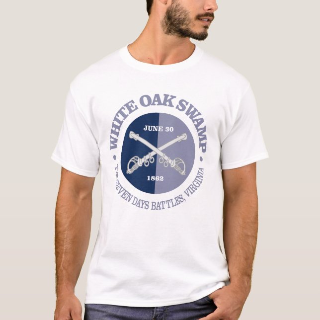 T-shirt Marécage de chêne blanc (B&G) (Devant)