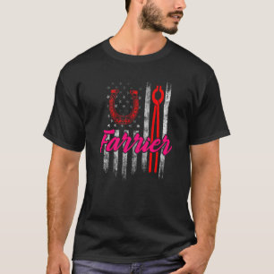 T-shirt Maréchal Ferrage Sabot Parage Ferrure Équine    