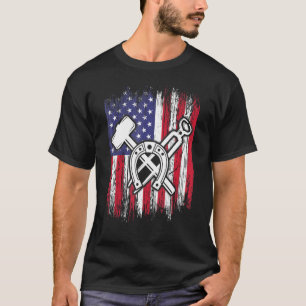 T-shirt Maréchal Ferrage Sabot Parage Ferrure Équine 62