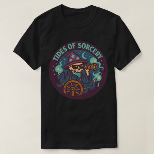 T-shirt Marées de Sorcellerie Crâne Magique