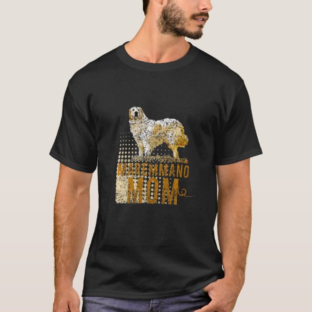 T-shirt Maremano Shepherd Dog Maremma Ablusees (Devant)