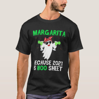 T-shirt Margarita Boo Cute Boo Ghost Boire Margarita Ha
