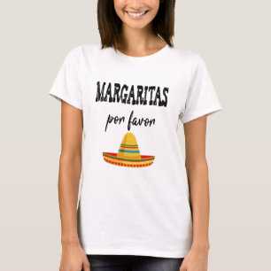 T-shirt Margaritas S'il Vous Plaît Cinco De Mayo 2021
