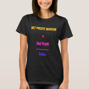 T-shirt "Marge nette de profit"