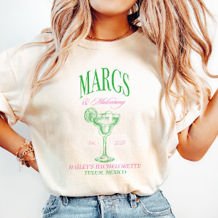 T-shirt Margs Matrimony Enterrement de Vie de Jeune Fille 