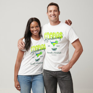 T-shirt Margs Matrimony Tequila Réception de Mariage Enter