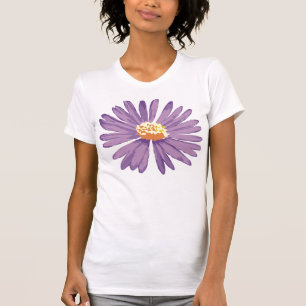 T-shirt Marguerite pourpre