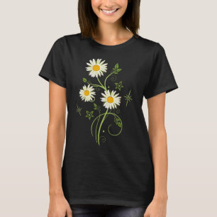 T-shirt Marguerites Daisy Printemps Daisy été Daisy Flower
