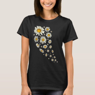 T-shirt Marguerites Fleur Floraison Nature Jardinier Margu