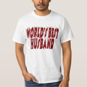 T-shirt Mari avec texte bordeaux