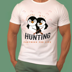 T-shirt Mari et épouse, partenaires de chasse pour la vie