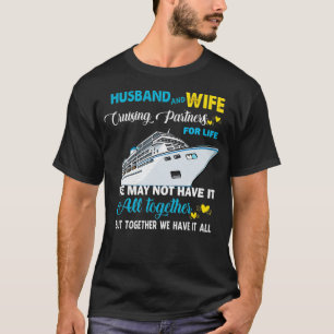 T-shirt Mari et épouses partenaires de croisière à vie