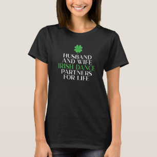 T-shirt Mari et femme irish dance Partenaire pour Life Iri