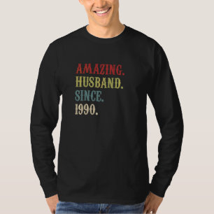 T-shirt Mari Extraordinaire depuis 1990 32 ans Mariages