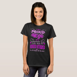 T-shirt Mari fier de Scorpion d'épouse il a acheté cette