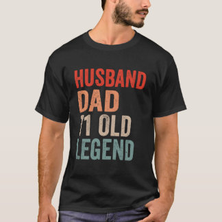T-shirt Mari Légende Papa 71e Fête des Pères