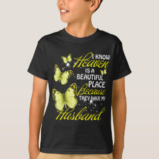 T-shirt Mari Mon Ange en mémoire du Mari Au Ciel h