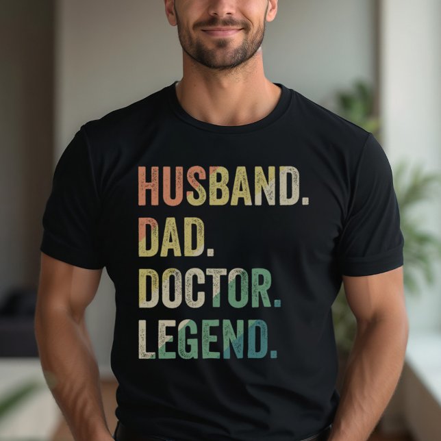 T-shirt Mari papa docteur légende drôle docteur docteur (Créateur téléchargé)