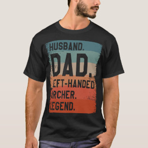 T-shirt Mari Papa Gauche Archer Légende Archer Archer Arch