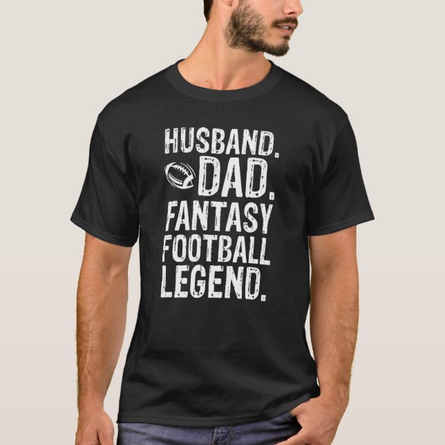 T-shirt Mari papa Imaginaire de football Légende Drôle Gra (Devant)