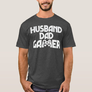 T-shirt Mari Papa Joueur Cool Amour des jeux vidéo Hommes