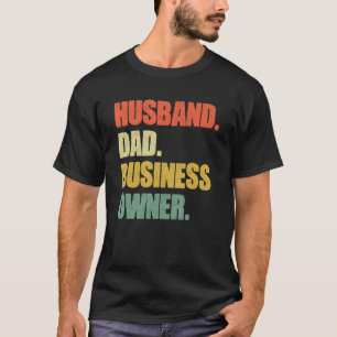 T-shirt Mari papa Propriétaire d'entreprise PDG Entreprene