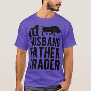 T-shirt Mari père trader