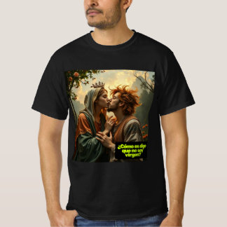 T-shirt María y el desafío de la fe (humor ligero)