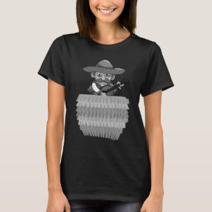 T-shirt Mariachi Mignonne À Pocket Cinco De Mayo Hommes Fe