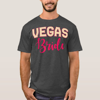 T-shirt Mariage à Las Vegas Mariée de Vegas