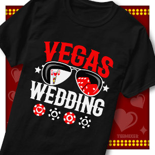 T-shirt Mariage à Vegas Demoiselles d'honneur Enterrement