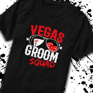 T-shirt Mariage à Vegas - Enterrement de vie de garçon à V