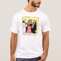 Mariage amusant Tee - shirt Humour