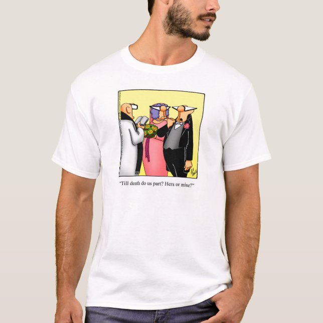 T-shirt Mariage amusant Tee - shirt Humour (Devant)