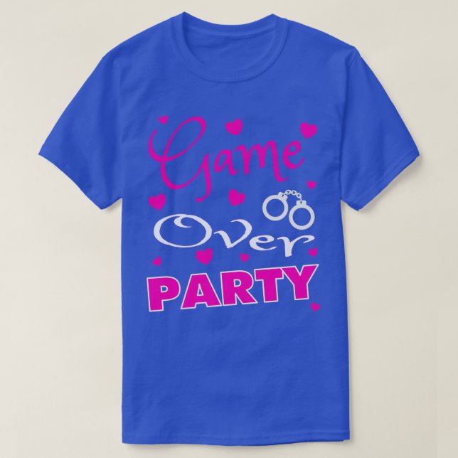 T-shirt Mariage Bachelor Party JGA (Design devant)