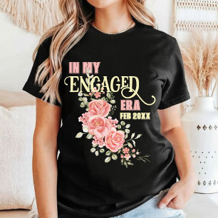 T-shirt Mariage civil floral