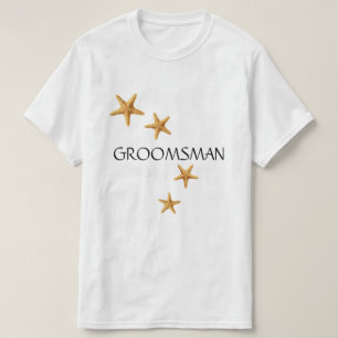 T-shirt Mariage côtier GROOMSMAN Starfish