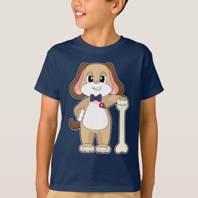 T-shirt Mariage de cravate de la chambre de chien (Devant)