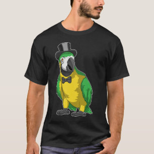 T-shirt Mariage de cylindrée de la chambre de perroquet