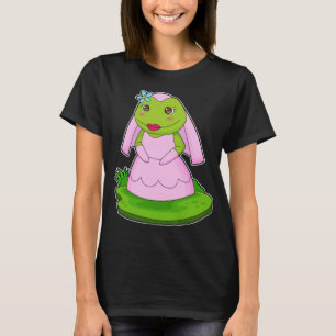 T-shirt Mariage de fleurs de grenouille
