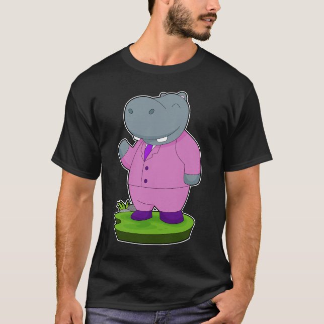 T-shirt Mariage de jupe Hippo (Devant)