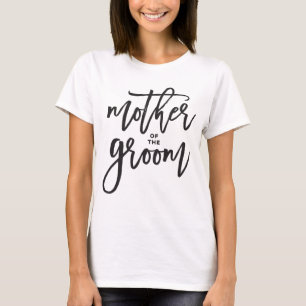 T-shirt Mariage de la brosse de la mère de la cham