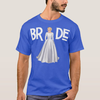 T-shirt Mariage de mariée de jour Valentines épouse amour 
