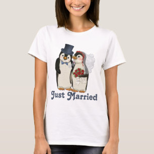T-shirt Mariage de pingouin