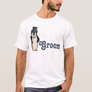 T-shirt Mariage de pingouin