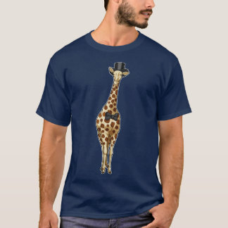 T-shirt Mariage de ruban Giraffe Groom