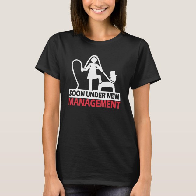 T-shirt Mariage du Bachelor Party sous nouvelle gestion (Devant)