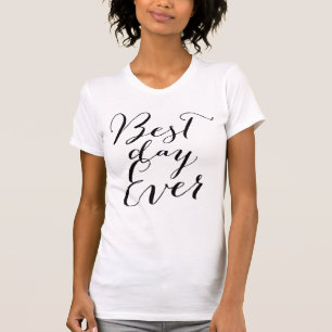 T-shirt Mariage du script de calligraphie du meill