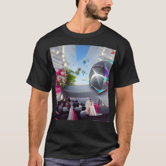 T-shirt mariage en Holographie avec Decagon