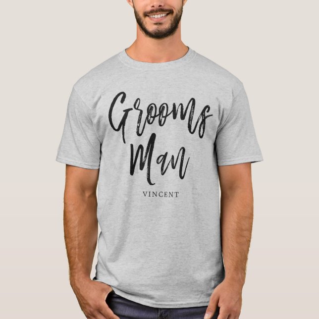 T-shirt Mariage fait sur commande de style de manuscrit (Devant)